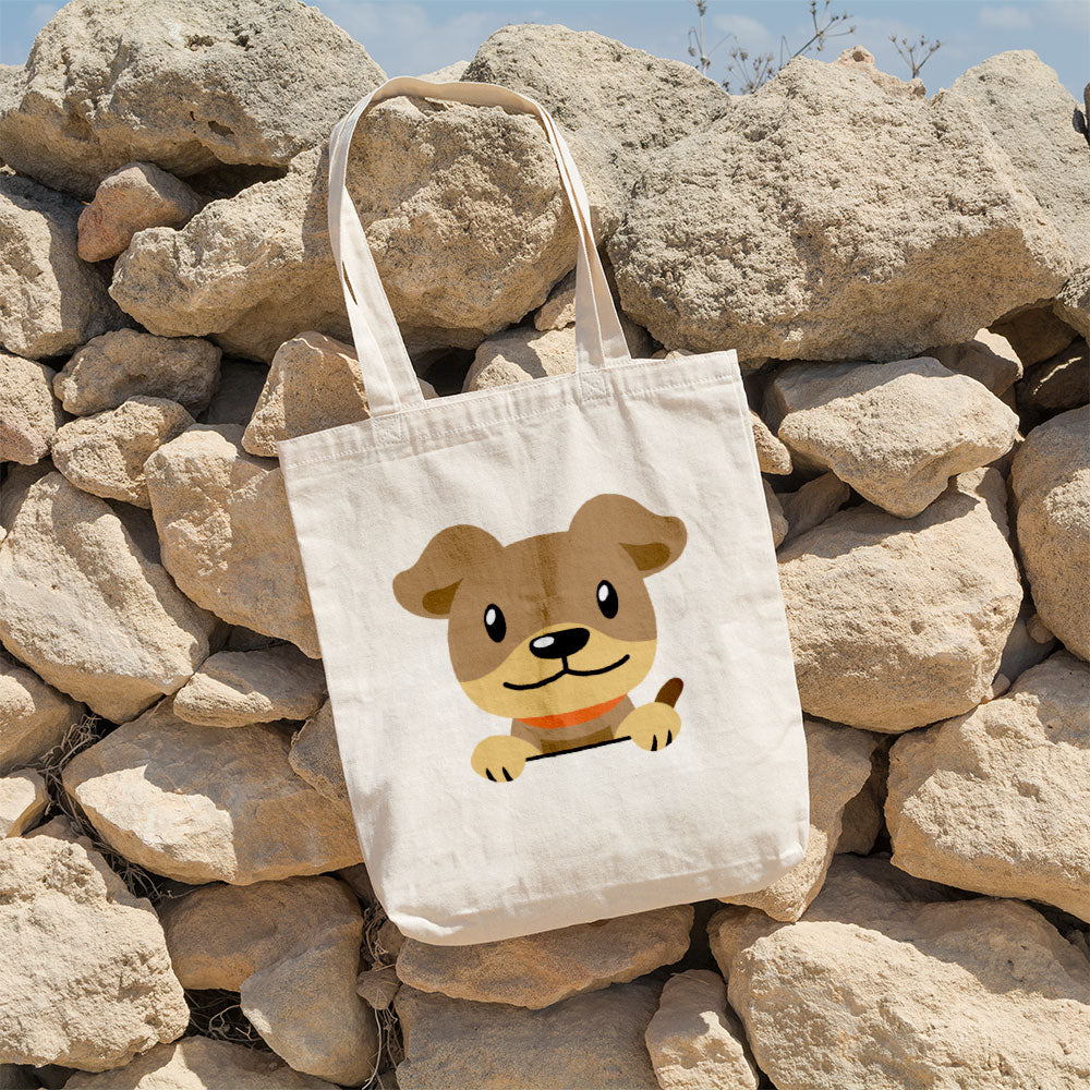 Peeking Smiling Dog Totes at $22.95 found at Personalizedpetlovergifts