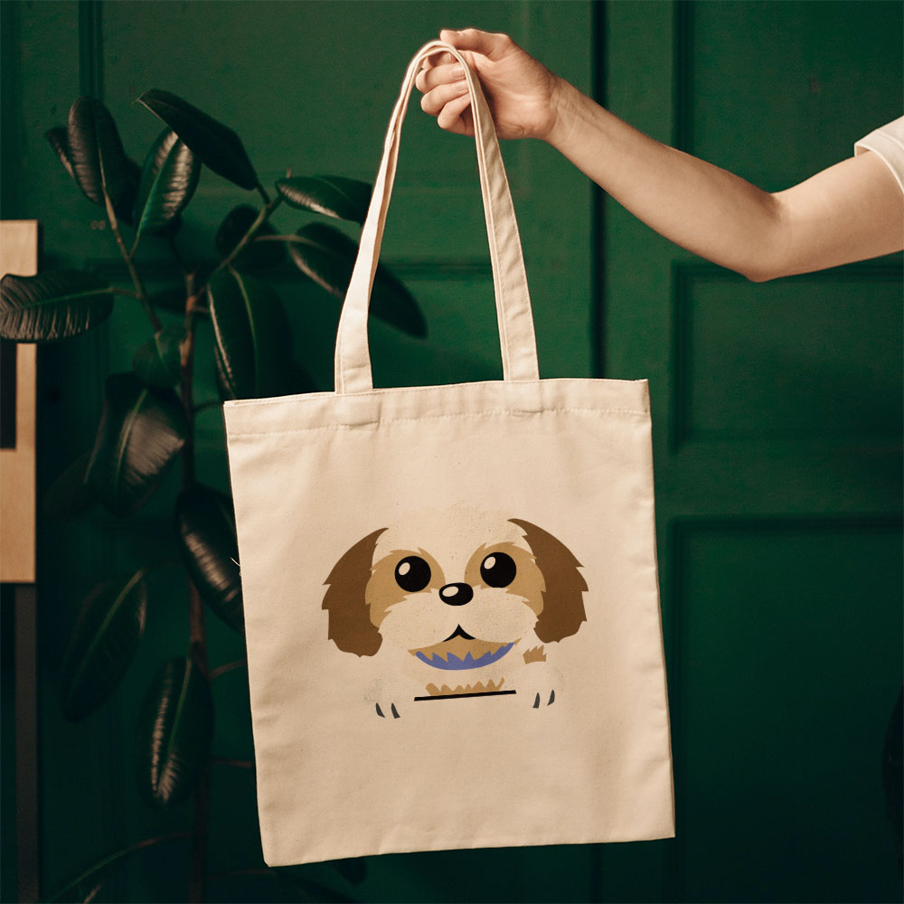 Peeking Tiny Dog Totes at $22.95 found at Personalizedpetlovergifts