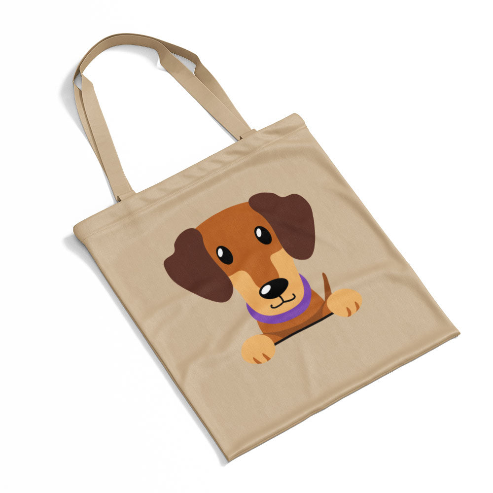 Peeking Weiner Dog Totes at $22.95 found at Personalizedpetlovergifts