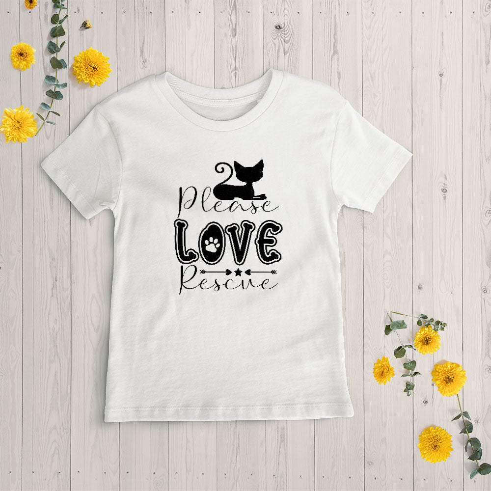 Please Love Rescue Unisex T-Shirt at $22.95 found at Personalizedpetlovergifts