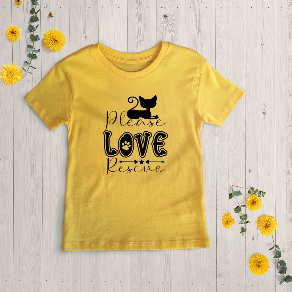 Please Love Rescue Unisex T-Shirt at $22.95 found at Personalizedpetlovergifts