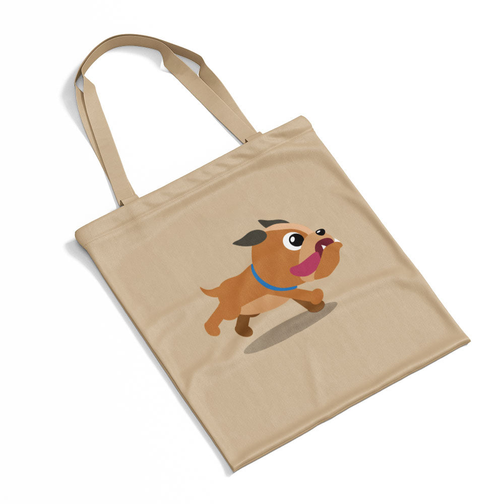 Running Bulldog Totes at $22.95 found at Personalizedpetlovergifts