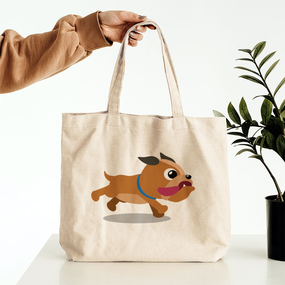 Running Bulldog Totes at $22.95 found at Personalizedpetlovergifts