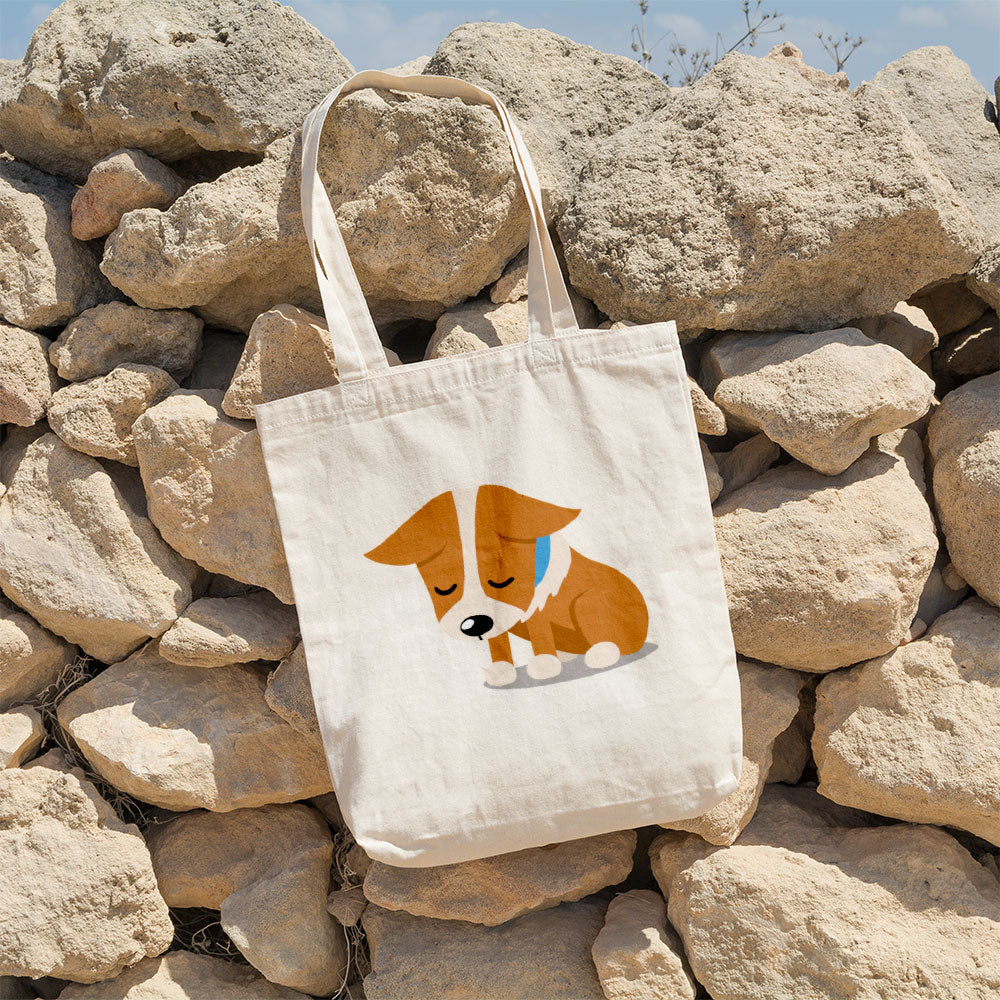 Sad Shiba Puppy Totes at $22.95 found at Personalizedpetlovergifts