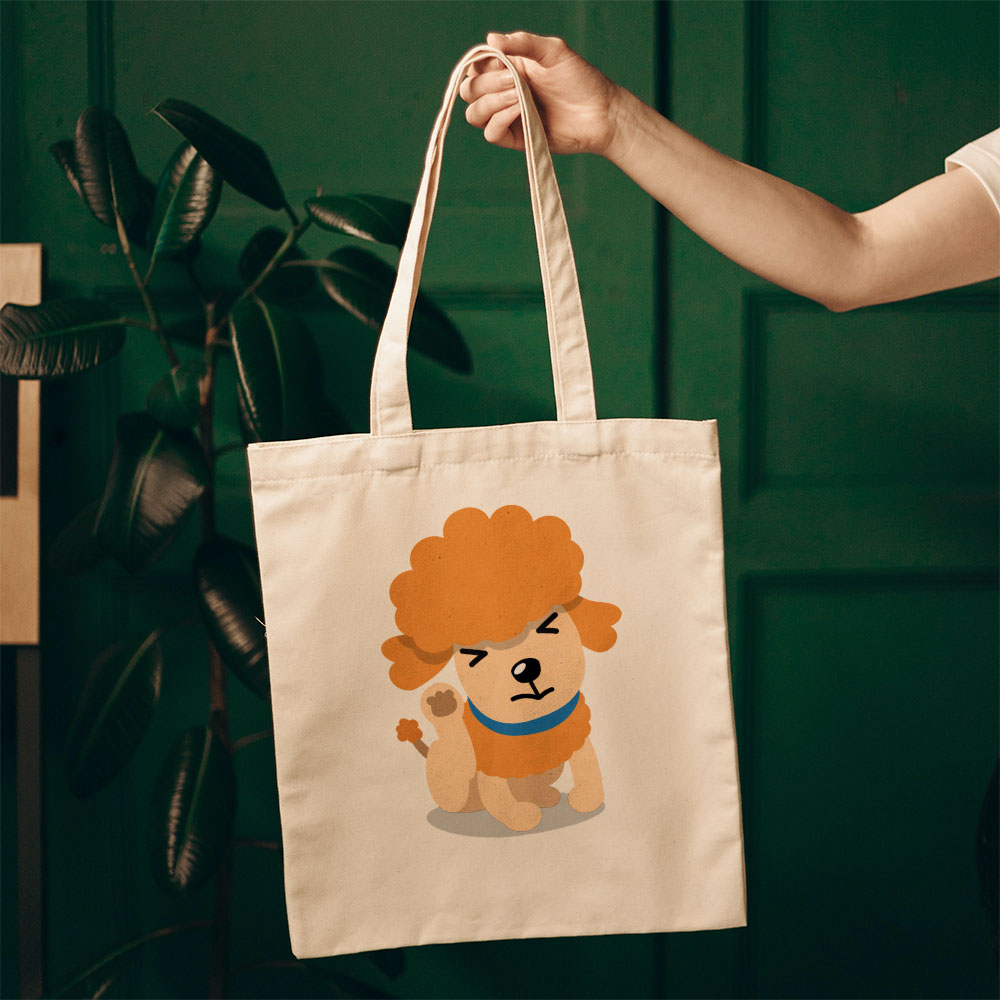 Scratching Poodle Totes at $22.95 found at Personalizedpetlovergifts