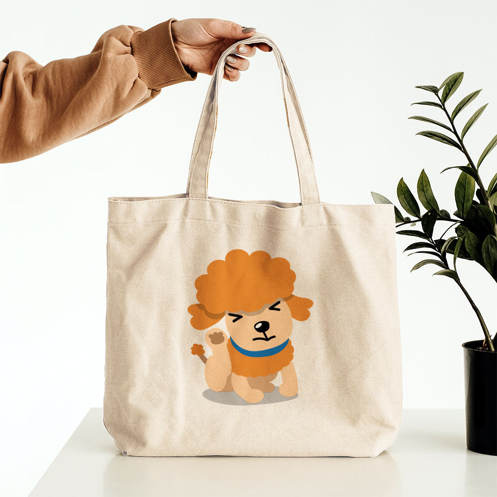 Scratching Poodle Totes at $22.95 found at Personalizedpetlovergifts