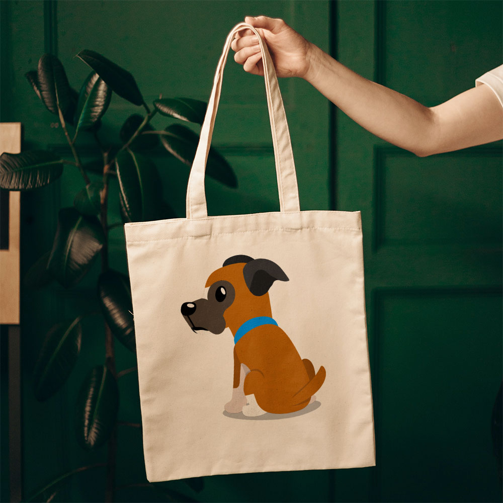 Sitting Bulldog Totes at $22.95 found at Personalizedpetlovergifts