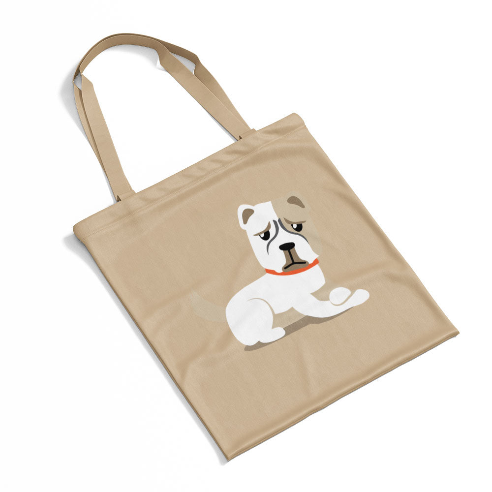 Sitting Dog Carton Totes at $22.95 found at Personalizedpetlovergifts