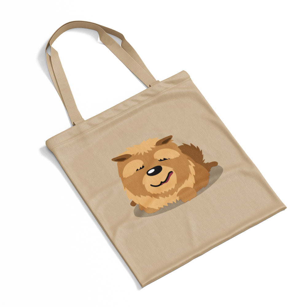 Sitting Fuzzy Dog Totes at $22.95 found at Personalizedpetlovergifts