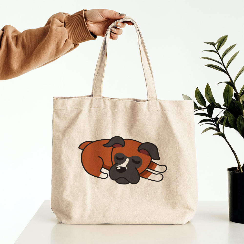 Sleeping Pitbull Totes at $22.95 found at Personalizedpetlovergifts