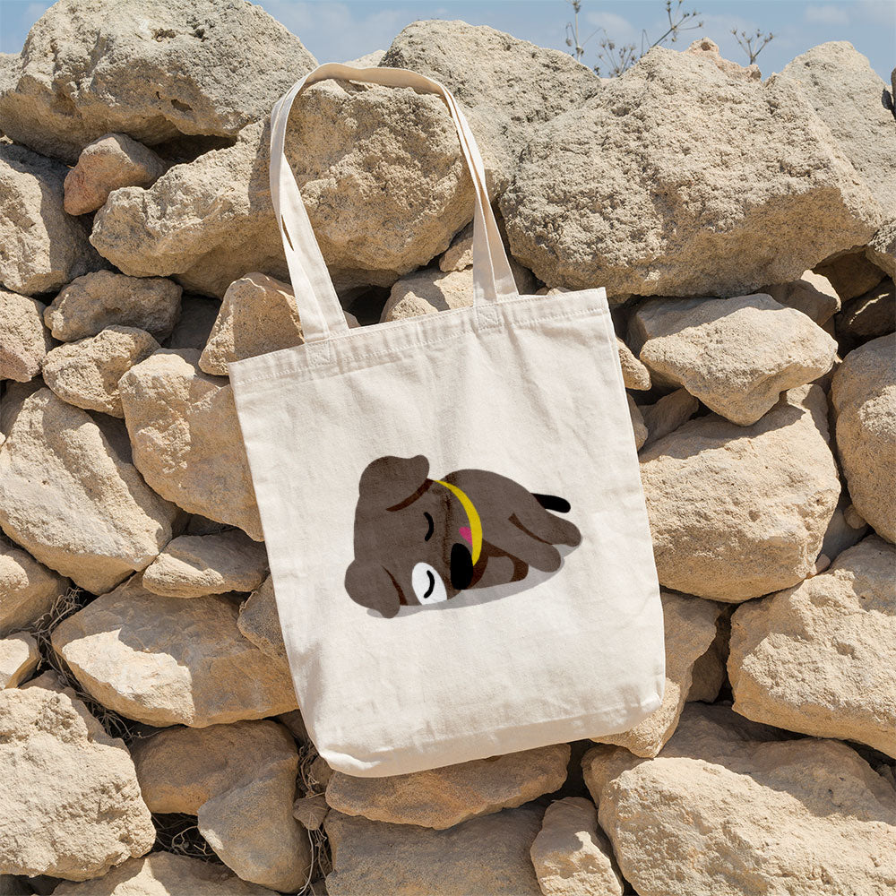 Sleeping Puppy Totes at $22.95 found at Personalizedpetlovergifts