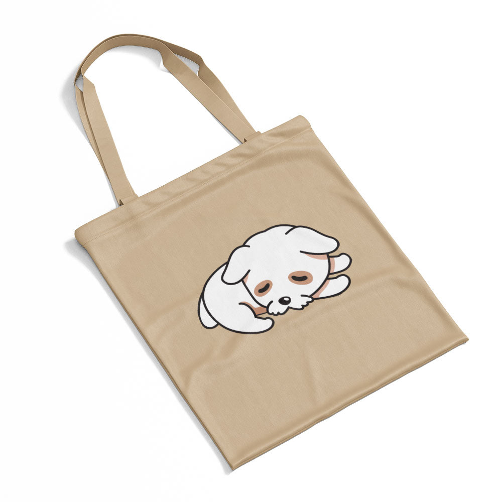 Sleeping White Dog Totes at $22.95 found at Personalizedpetlovergifts