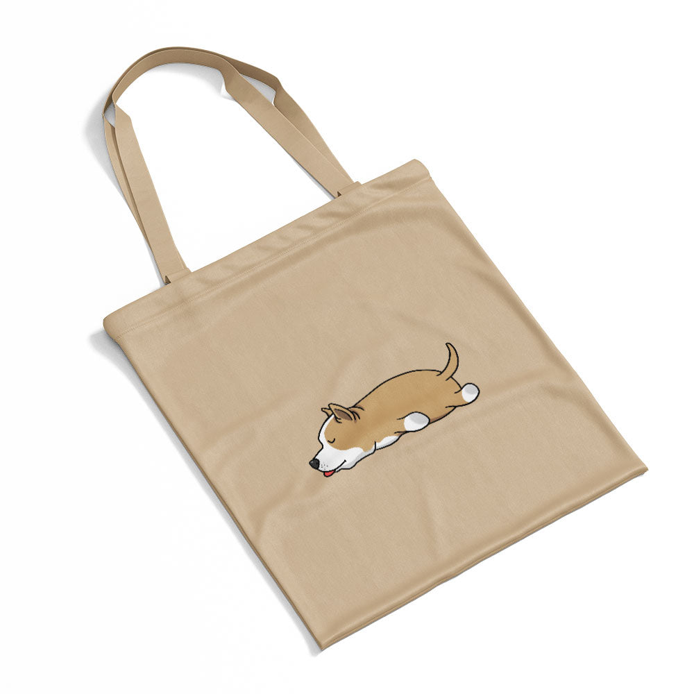 Sleepy Lazy Dog American Staffordshire Terrier Buck skin Totes at $22.95 found at Personalizedpetlovergifts