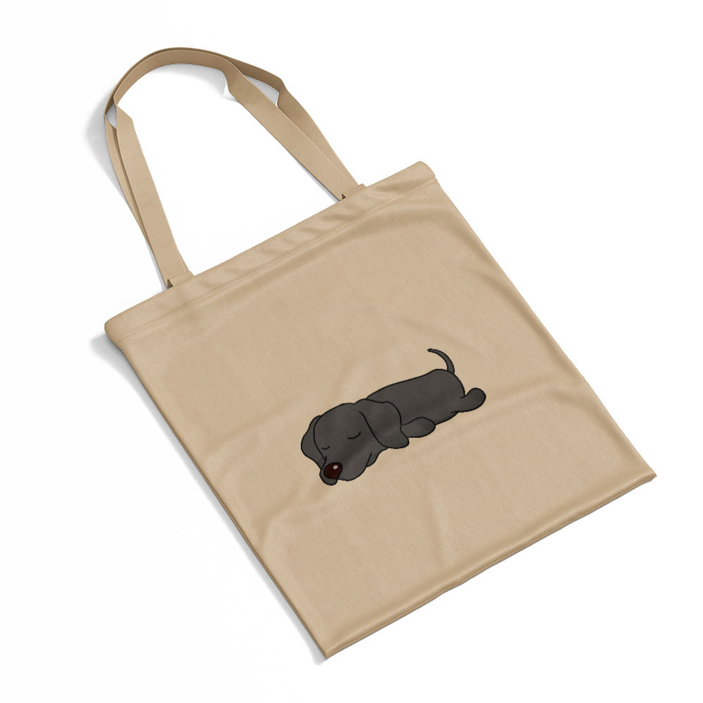 Sleepy Lazy Dog English Pointer Black White Totes at $22.95 found at Personalizedpetlovergifts