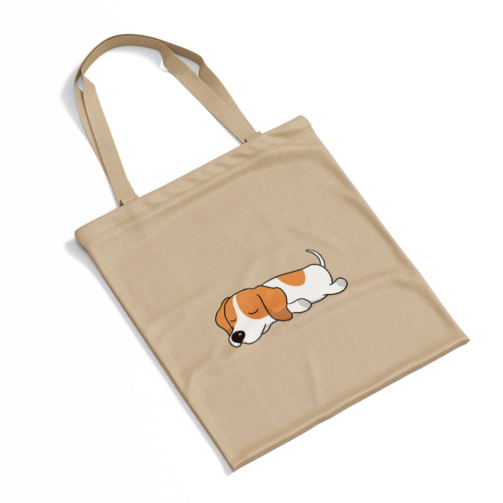 Sleepy Lazy Dog English Pointer Brown Totes at $22.95 found at Personalizedpetlovergifts