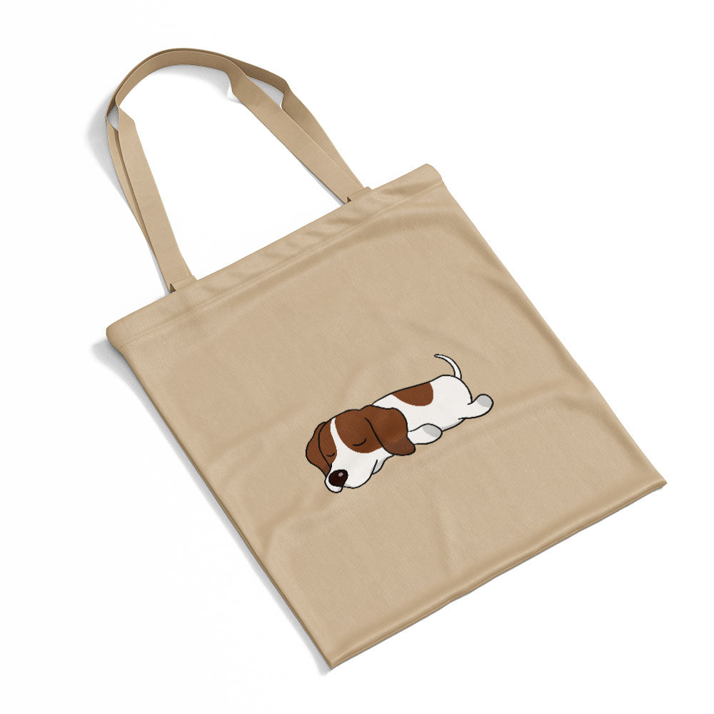 Sleepy Lazy Dog English Pointer Red Totes at $22.95 found at Personalizedpetlovergifts