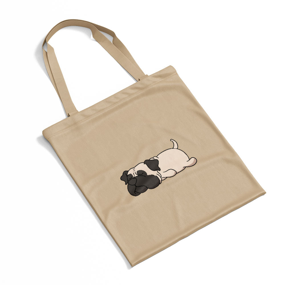 Sleepy Lazy Dog Mastiff Cream Totes at $22.95 found at Personalizedpetlovergifts