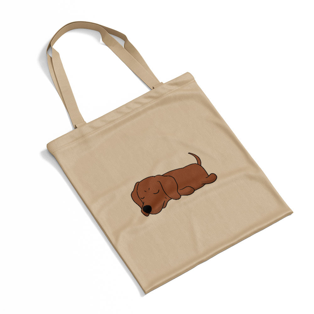 Sleepy Lazy Dog Vizsla Choco Totes at $22.95 found at Personalizedpetlovergifts