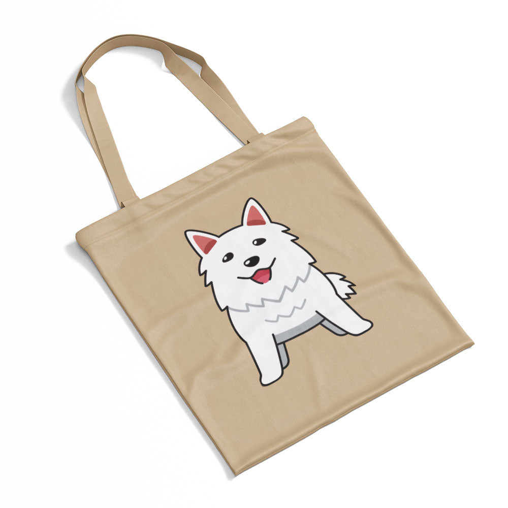 Smiling White Husky Totes at $22.95 found at Personalizedpetlovergifts