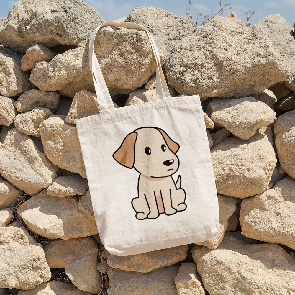 Standing Golden Puppy Totes at $22.95 found at Personalizedpetlovergifts