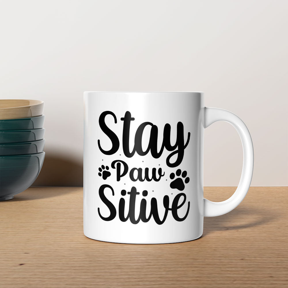 Staw Paw Sitive Mugs at $13.95 found at Personalizedpetlovergifts