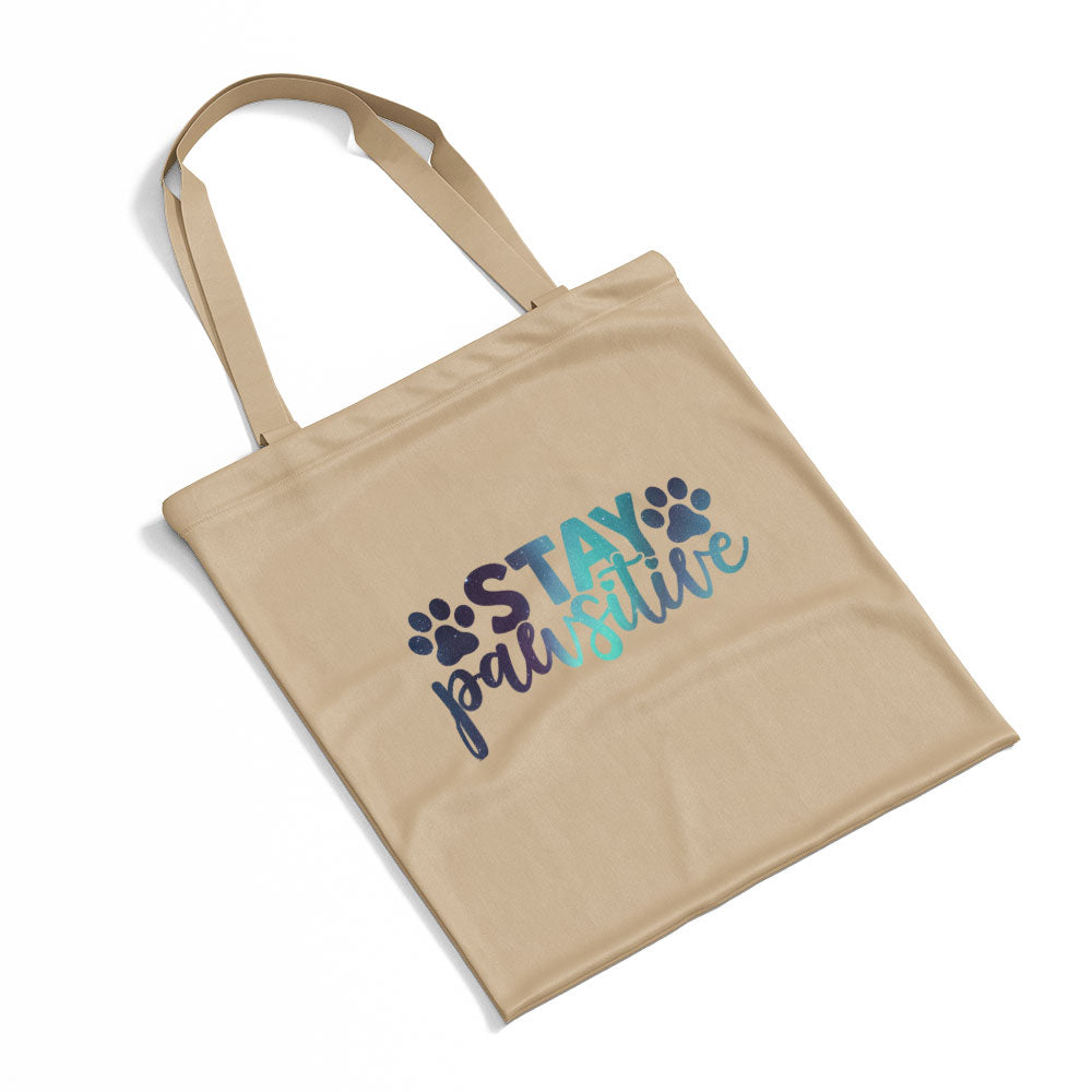 Stay Pawsitive With Paws Totes at $22.95 found at Personalizedpetlovergifts