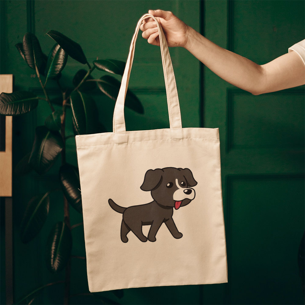 Walking Grey Pittbull Totes at $22.95 found at Personalizedpetlovergifts