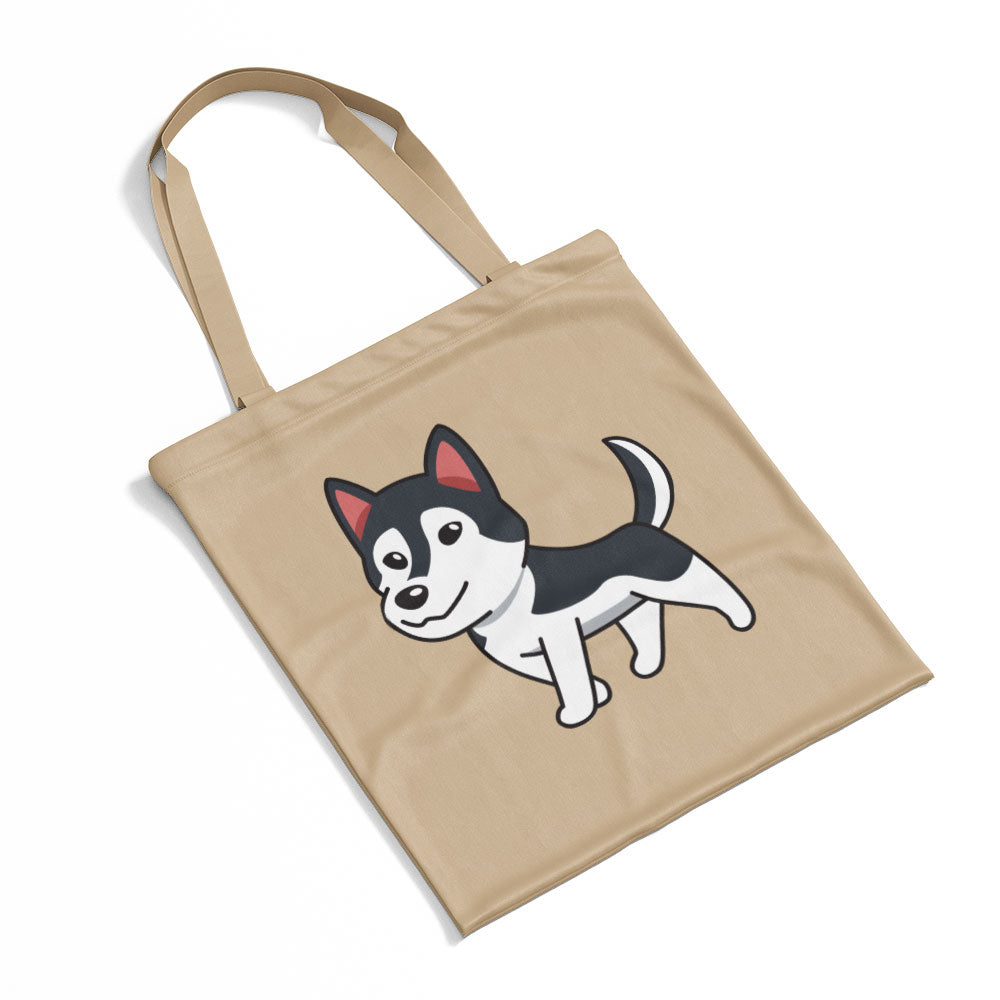 Walking Husky Puppy Totes at $22.95 found at Personalizedpetlovergifts