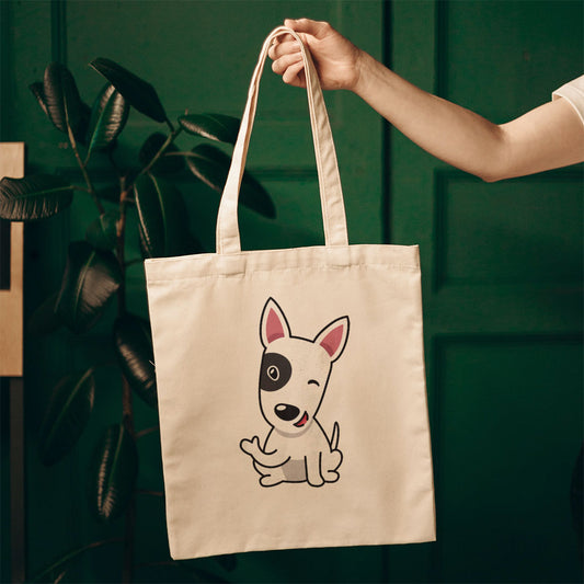 Waving French Bulldog Totes at $22.95 found at Personalizedpetlovergifts