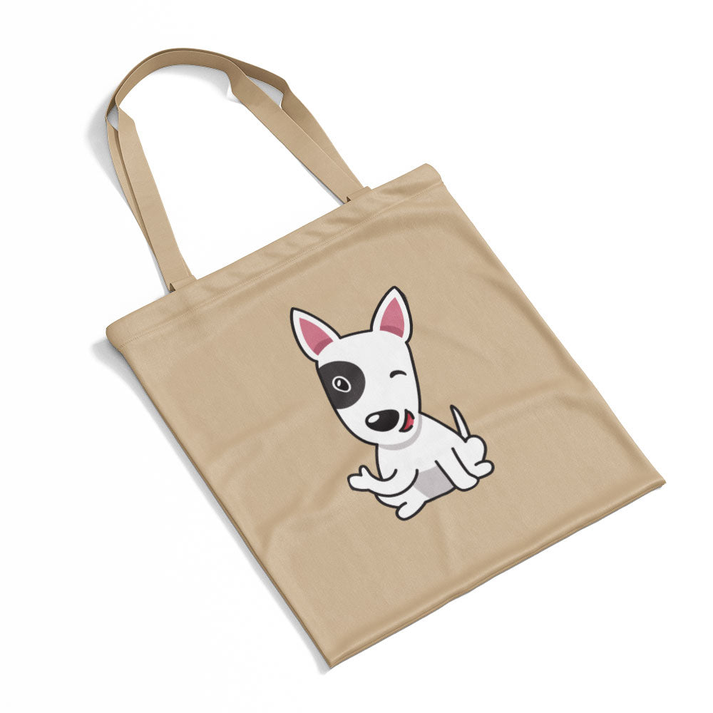 Waving French Bulldog Totes at $22.95 found at Personalizedpetlovergifts