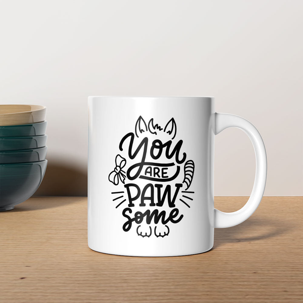 You Are PawSome Coffee Mug at $13.95 found at Personalizedpetlovergifts