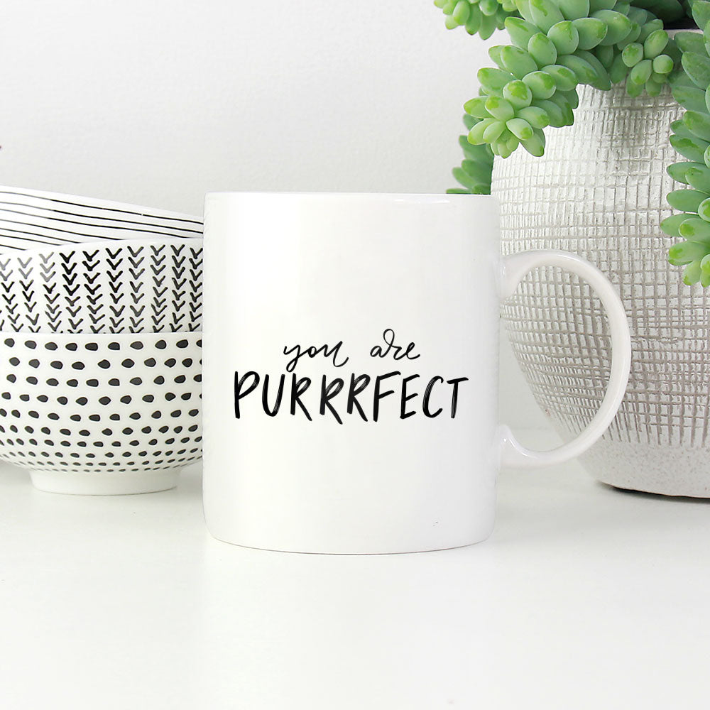 You Are PurrrFect Coffee Mug at $13.95 found at Personalizedpetlovergifts