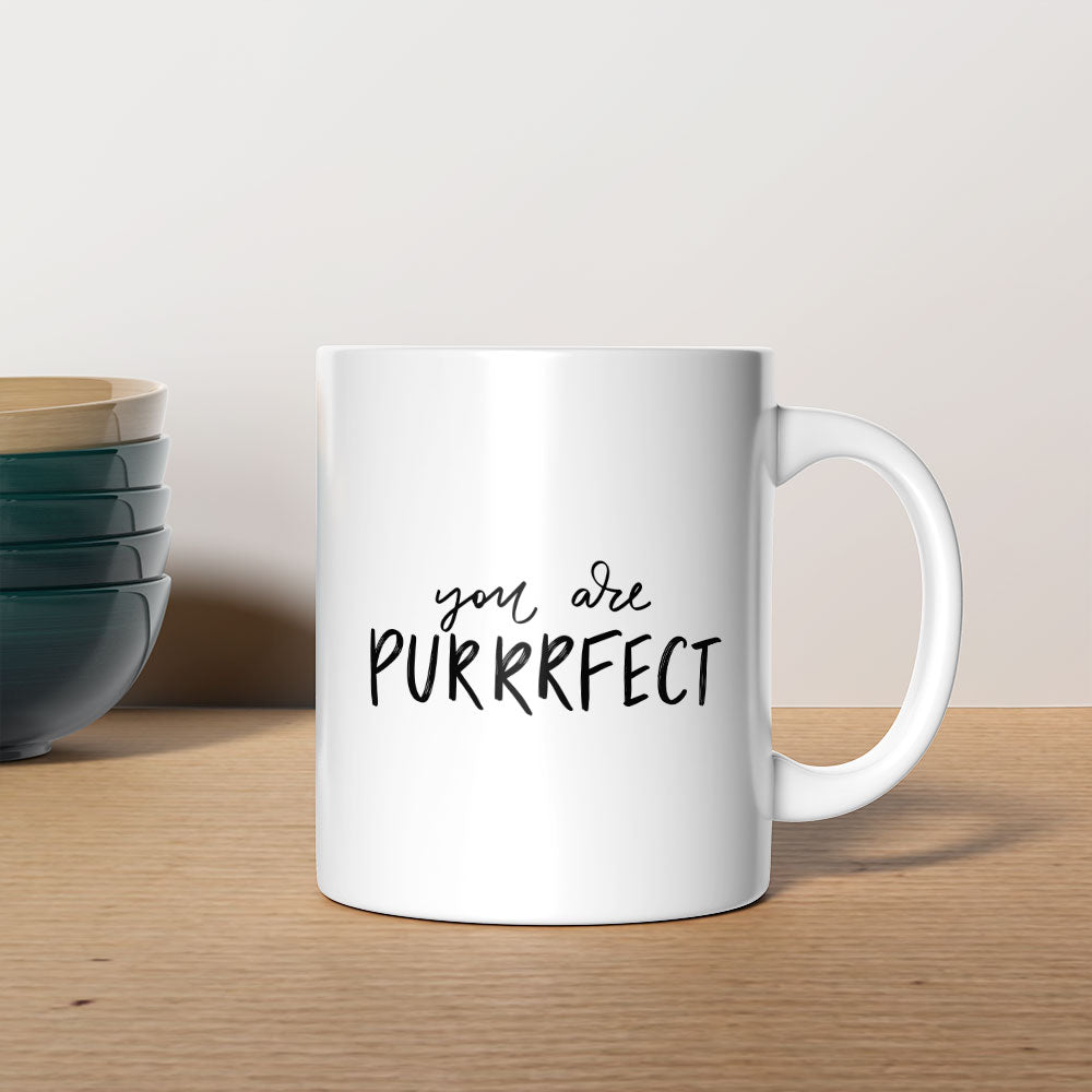 You Are PurrrFect Coffee Mug at $13.95 found at Personalizedpetlovergifts