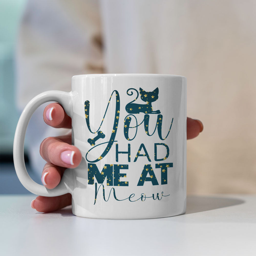 You Had Me At In Star Pattern Mug at $13.95 found at Personalizedpetlovergifts