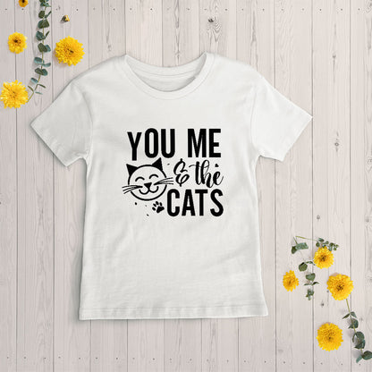 You Me And The Cats Unisex T-Shirt at $22.95 found at Personalizedpetlovergifts