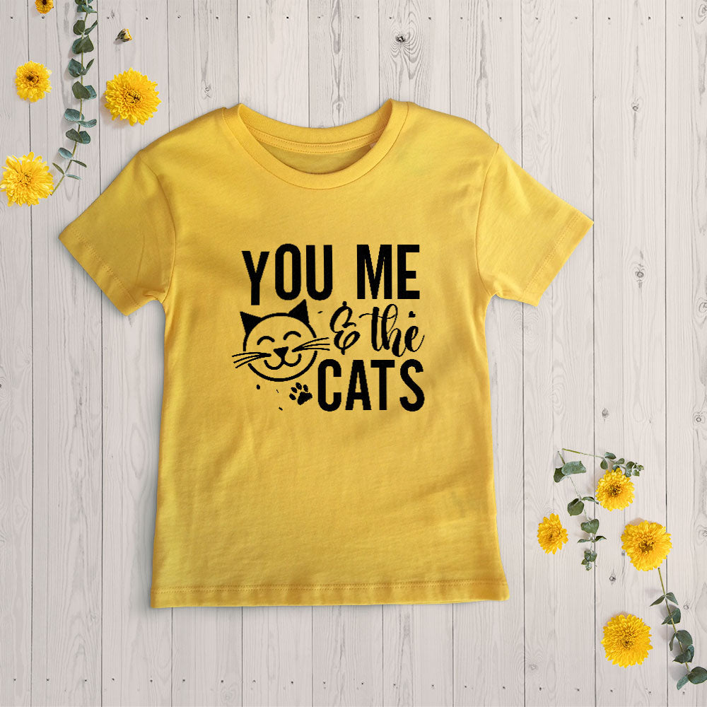 You Me And The Cats Unisex T-Shirt at $22.95 found at Personalizedpetlovergifts