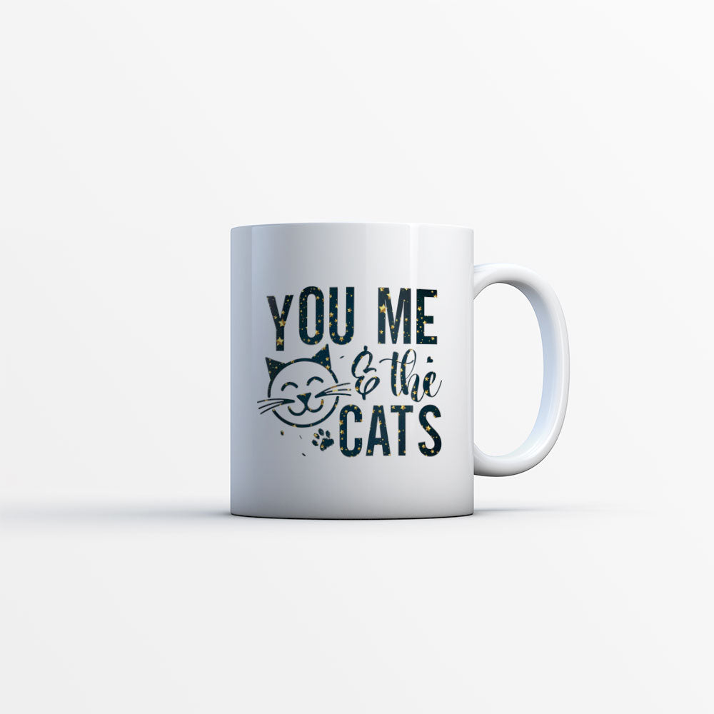 You Me And The Cats In Star Pattern Mug at $13.95 found at Personalizedpetlovergifts