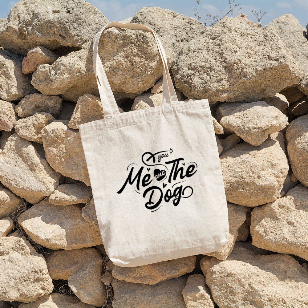 You Me And The Dog Totes at $22.95 found at Personalizedpetlovergifts