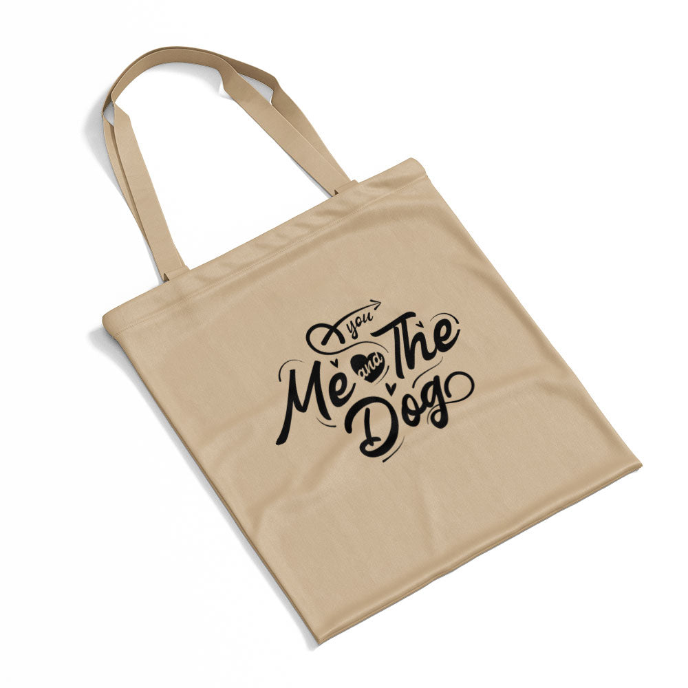 You Me And The Dog Totes at $22.95 found at Personalizedpetlovergifts