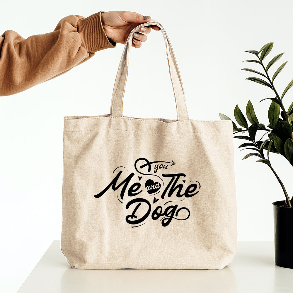 You Me And The Dog Totes at $22.95 found at Personalizedpetlovergifts