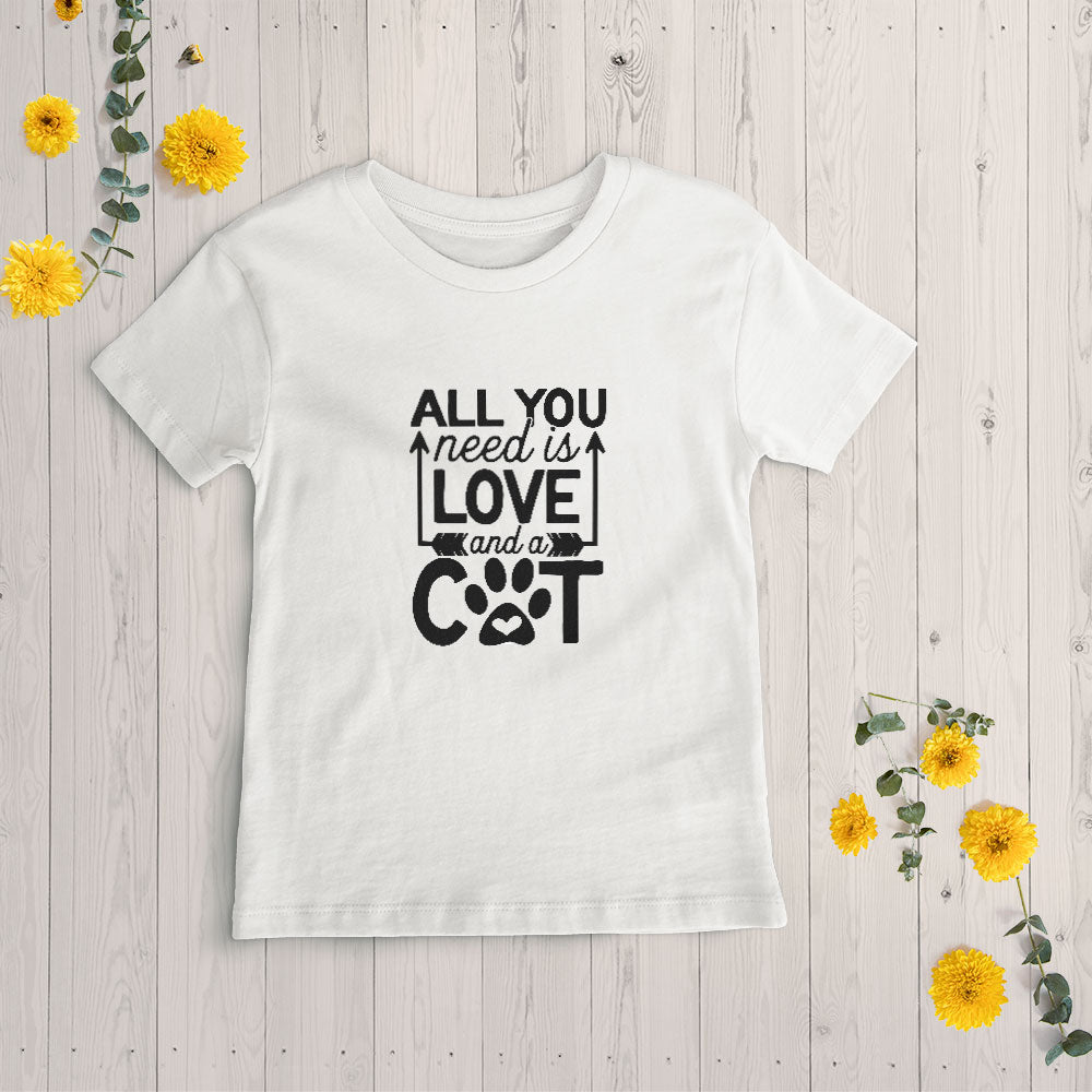 All You Need Is Love And a Cat with kittens Unisex T-Shirt at $22.95 found at Personalizedpetlovergifts