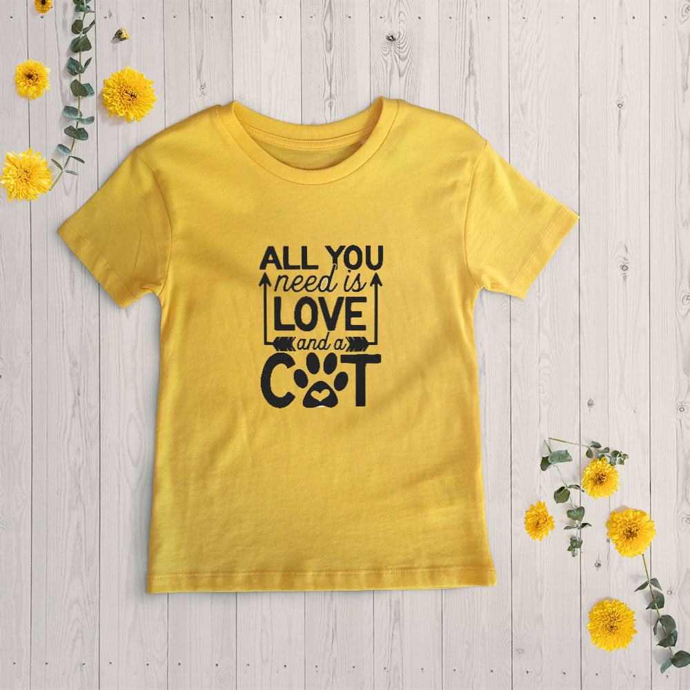 All You Need Is Love And a Cat with kittens Unisex T-Shirt at $22.95 found at Personalizedpetlovergifts