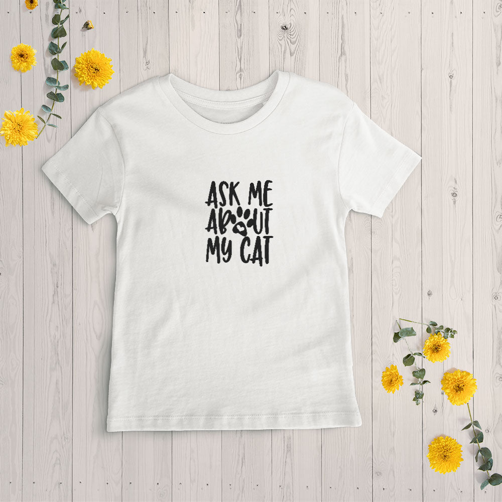 Ask Me About Unisex T-Shirt at $22.95 found at Personalizedpetlovergifts