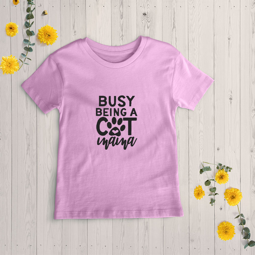 busy being a cat mama Unisex T-Shirt at $22.95 found at Personalizedpetlovergifts