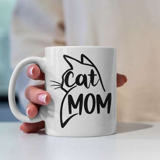 Cat In A Silhouette Coffee Mug at $13.95 found at Personalizedpetlovergifts