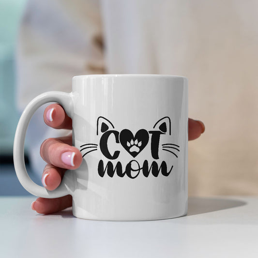 Cat Hair Don't Care With Kitten Coffee Mug at $13.95 found at Personalizedpetlovergifts