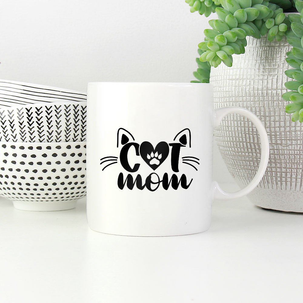 Cat Hair Don't Care With Kitten Coffee Mug at $13.95 found at Personalizedpetlovergifts