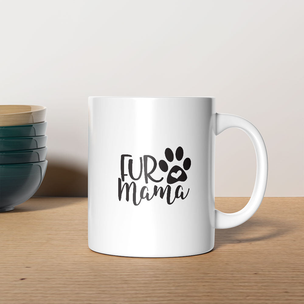 fur mama 2 Coffee Mug at $13.95 found at Personalizedpetlovergifts