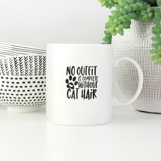 no outfit is complete Coffee Mug at $13.95 found at Personalizedpetlovergifts