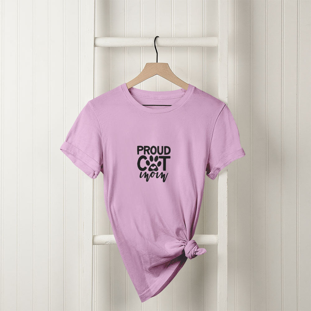 Proud cat mom Unisex T-Shirt at $22.95 found at Personalizedpetlovergifts